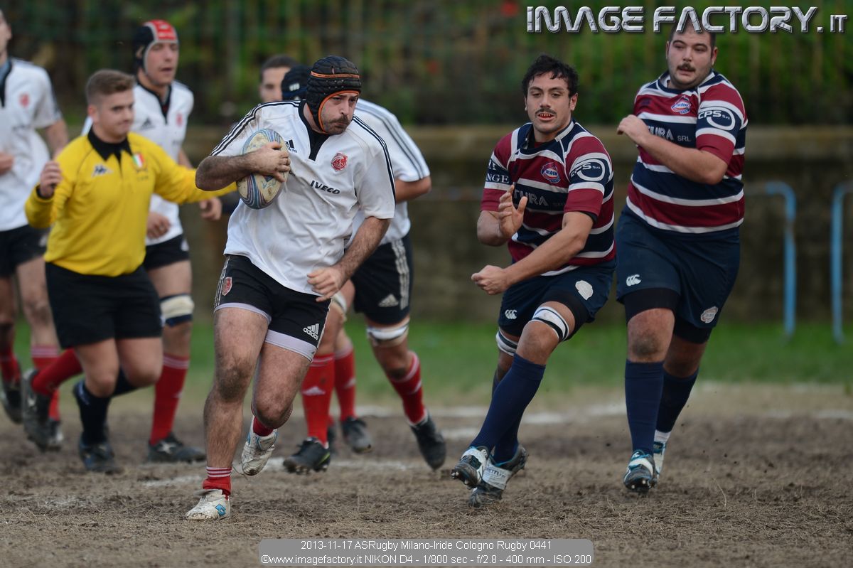 2013-11-17 ASRugby Milano-Iride Cologno Rugby 0441